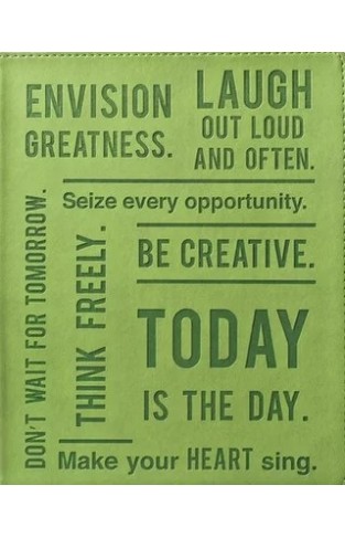 Be Creative Green Journal, 